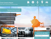 Tablet Screenshot of gran-canaria-airport.com